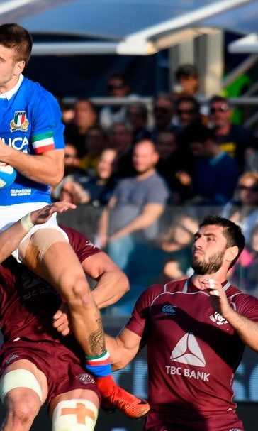 Italy dims talk of 6N demotion after beating Georgia 28-17
